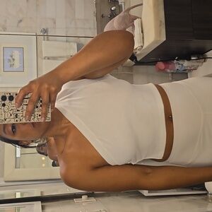 SHEIN medium backless tank new